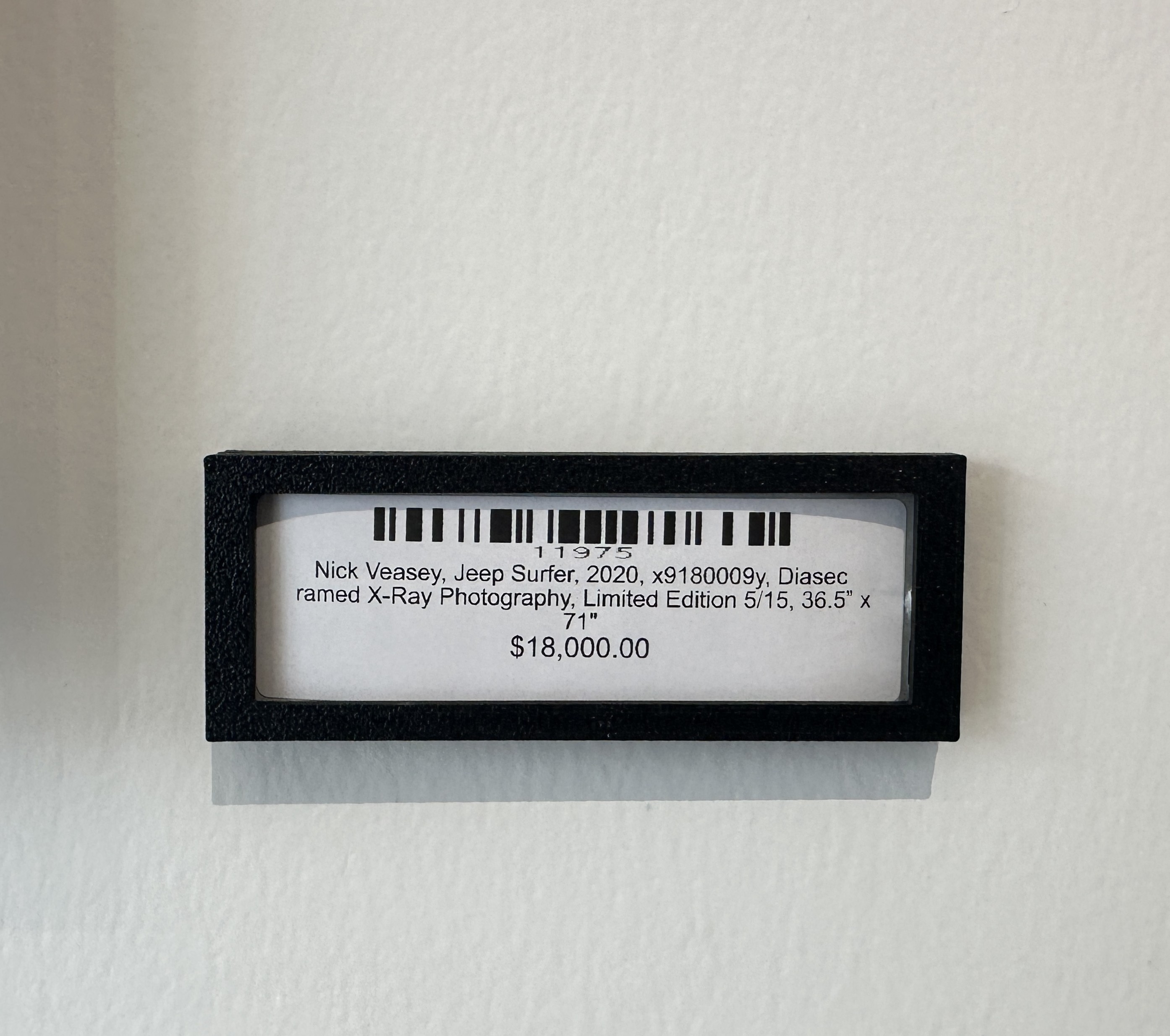 Gallery Label Holders
