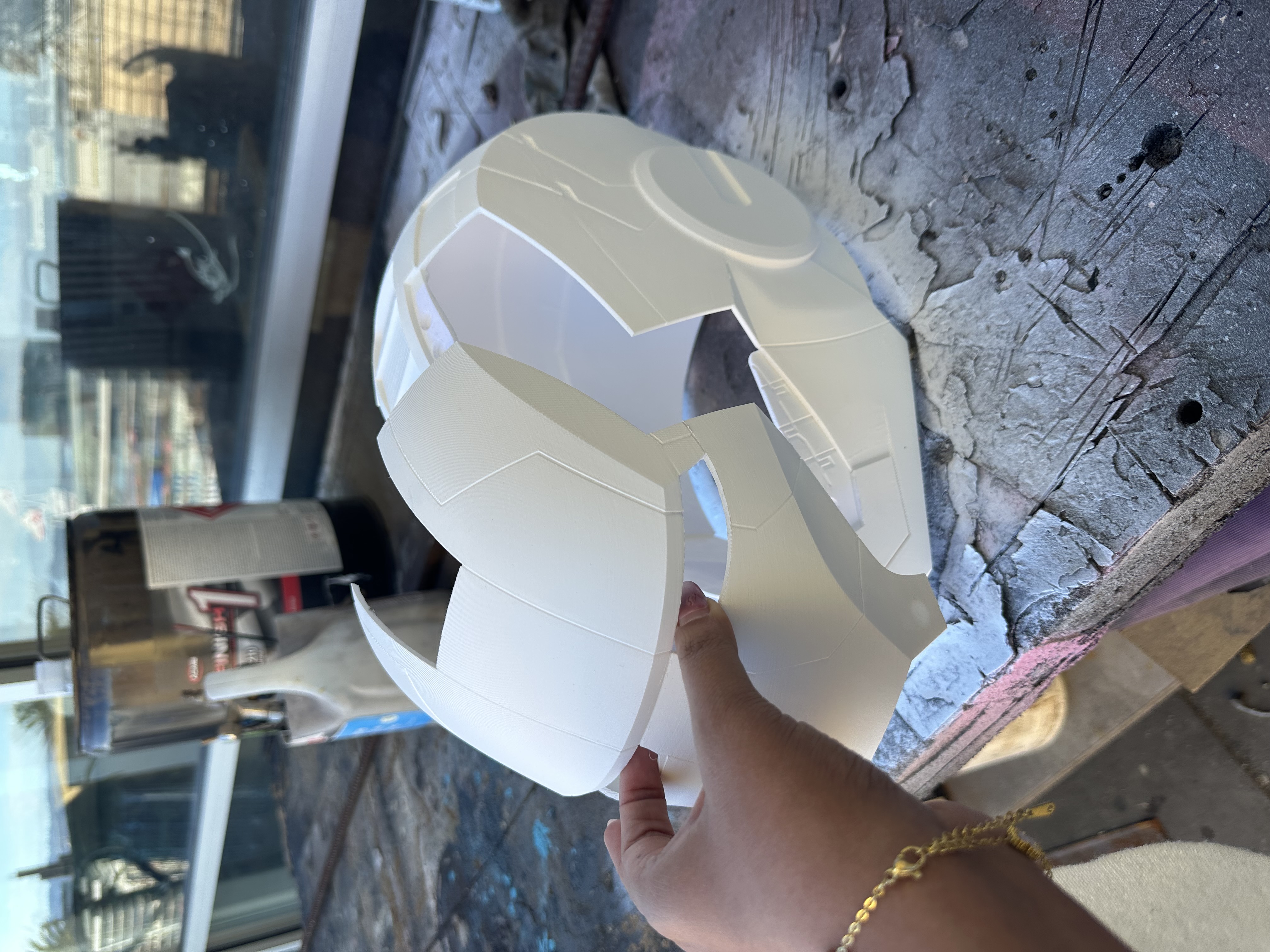 Ironman helmet view 1